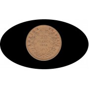 Francia France 20 francos franceses 1854 Moneda Oro Au