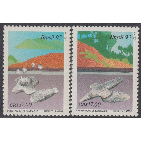 Brasil Brazil 2132/33 1993 Preservación Brasil Brazil 2132/33 1993 Preservación