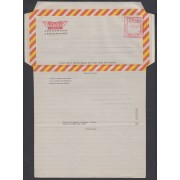 España Aerograma 131 1977/79 Bicolor Franqueo mecánico previamente impreso