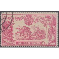 España Spain 262 (257/66) 1905 Quijote Sello Usado