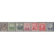 España Spain 681/88 1933 - 1935 Personajes MNH