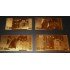 Billetes Bañados en Oro 24k European Unión Unión Europea de 5€ a 500€