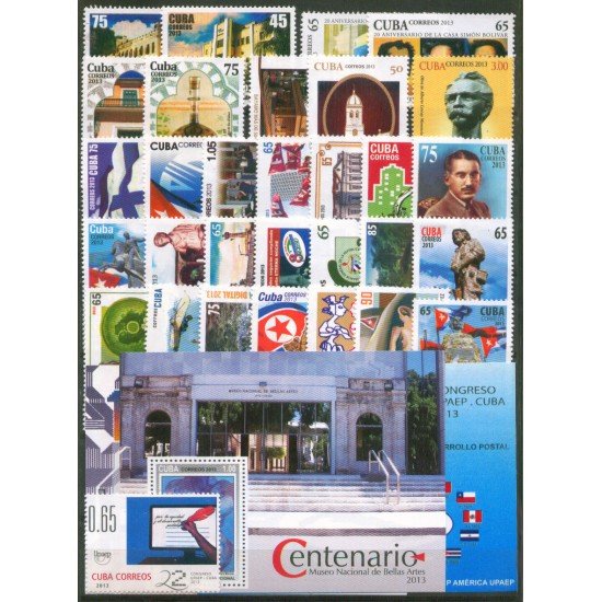 Cuba 2013 Año completo Year complete MNH Cuba 2013 Año completo Year complete MNH