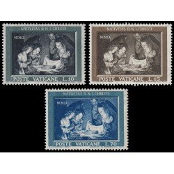 Vaticano 310/12 1960 Navidad MNH Vaticano 310/12 1960 Navidad MNH