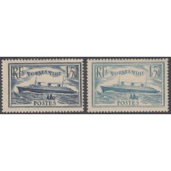 France Francia 299/300 1935 - 1936 Normandie MNH France Francia 299/300 1935 - 1936 Normandie MNH