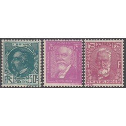 France Francia Nº 291/93 1933 Célébritiés MNH France Francia Nº 291/93 1933 Célébritiés MNH