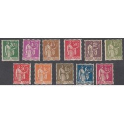 France Francia Nº 280/89 1932 - 1933 Paix Peace Paz MNH France Francia Nº 280/89 1932 - 1933 Paix Peace Paz MNH