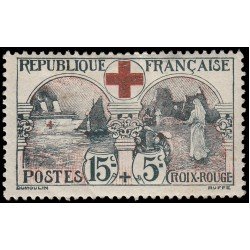 France Francia 156 1918 Croix Rouge Cruz Roja MH France Francia 156 1918 Croix Rouge Cruz Roja MH