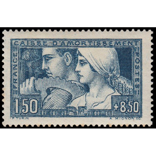 France Francia 252 1928 Caisse Amortissement MH France Francia 252 1928 Caisse Amortissement MH
