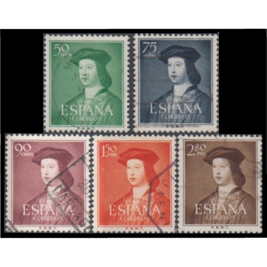 España Spain 1106/10 1952 Fernando El Católico Usados España Spain 1106/10 1952 Fernando El Católico Usados