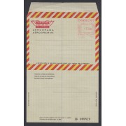España Aerograma 121 1976 Bicolor Franqueo mecánico previamente impreso