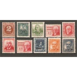 España Spain 731/40 1936/1938 Personajes MNH España Spain 731/40 1936/1938 Personajes MNH