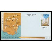 España Aerograma 213 1988 Rutas turísticas Ruta de lo pueblos blancos 