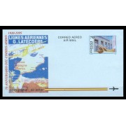 España Aerograma 220 1995 75 º Aniv. correo aéreo Lignes aériennes  G Latécoère 