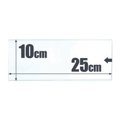 500 bolsas de cristal 10 x 25 Safi 010533 500 bolsas de cristal 10 x 25 Safi 010533