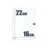 500 bolsas de cristal  22 x 16  Safi 010538