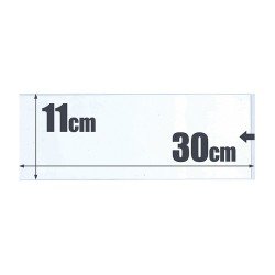 500 bolsas de cristal 11 x 30 Safi 010542 500 bolsas de cristal 11 x 30 Safi 010542