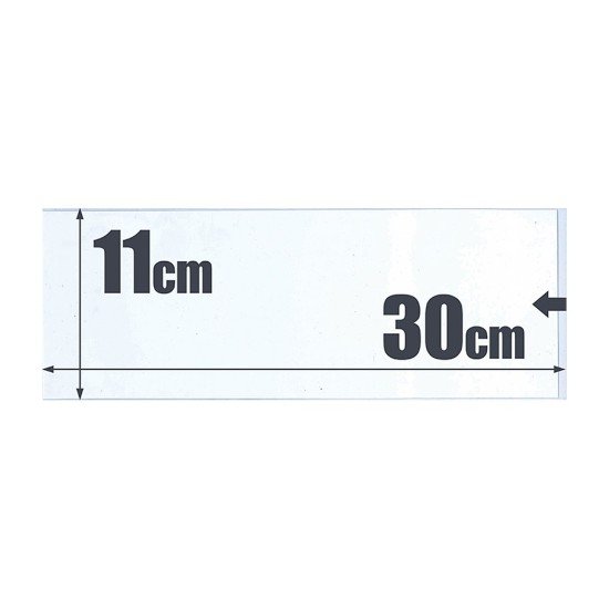 500 bolsas de cristal 11 x 30 Safi 010542 500 bolsas de cristal 11 x 30 Safi 010542