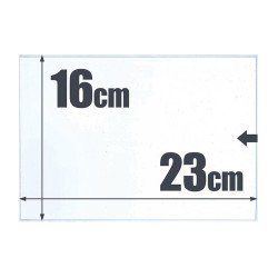 500 bolsas de cristal 16 x 23 Safi 010543 500 bolsas de cristal 16 x 23 Safi 010543