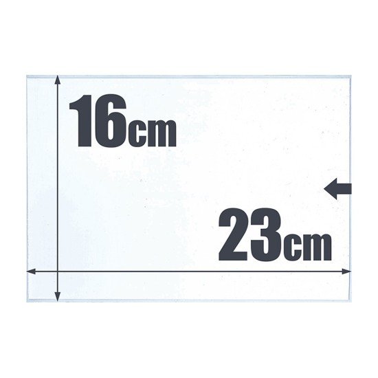 500 bolsas de cristal 16 x 23 Safi 010543 500 bolsas de cristal 16 x 23 Safi 010543