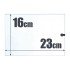 500 bolsas de cristal  16 x 23  Safi 010543