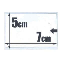 500 bolsas de cristal 5 x 7 Safi 010559 500 bolsas de cristal 5 x 7 Safi 010559
