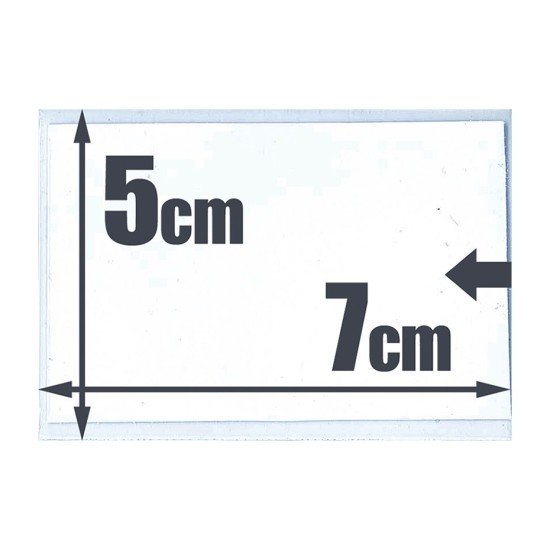 500 bolsas de cristal 5 x 7 Safi 010559 500 bolsas de cristal 5 x 7 Safi 010559
