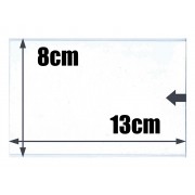 500 bolsas de cristal  8 x 12  Safi 010564