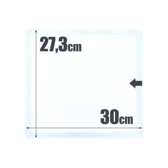 Bolsa de cristal 27,3 x 30 Safi 1 bolsa 010505 Bolsa de cristal 27,3 x 30 Safi 1 bolsa 010505