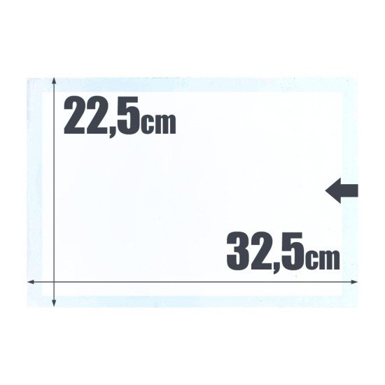 Bolsa de cristal 22,5 x 32,5 Safi 1 bolsa 010535 Bolsa de cristal 22,5 x 32,5 Safi 1 bolsa 010535