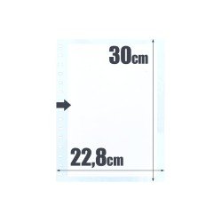 Bolsa de cristal 30 x 22,8 Safi 1 bolsa 010554 Bolsa de cristal 30 x 22,8 Safi 1 bolsa 010554
