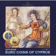 Monedas Euros Chipre Cartera  2013