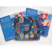 Monedas Euros Eslovaquia Cartera 2014