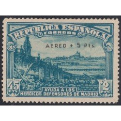 España Spain 759 1938 Defensa de Madrid Falso MH España Spain 759 1938 Defensa de Madrid Falso MH