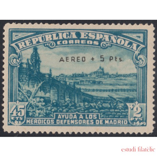 España Spain 759 1938 Defensa de Madrid Falso MH
