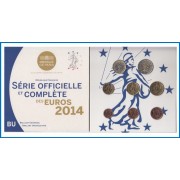 Francia France 2014 Cartera Oficial Monedas € euros Set Coin