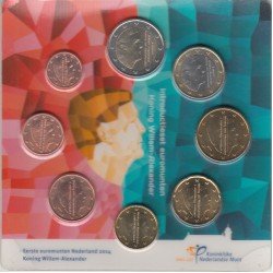 Monedas Euros Holanda Cartera 2014