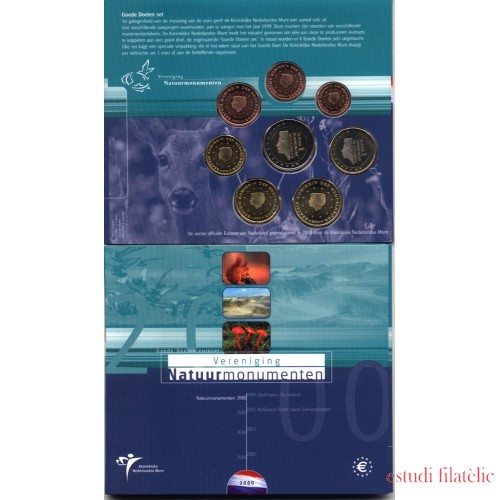 Monedas Euros Holanda Cartera 2000
