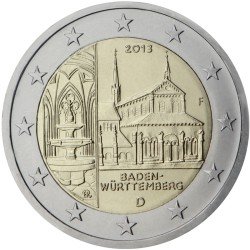 Alemania 2013 2 € euros conmemorativos 2ª Emisión Baden-Württemberg ( 5 monedas ) Alemania 2013 2 € euros conmemorativos 2ª Emisión Baden-Württemberg ( 5 monedas )