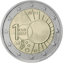 Bélgica 2013 2 € euros conmemorativos 100º Av Institut Royal Météorologique Bélgica 2013 2 € euros conmemorativos 100º Av Institut Royal Météorologique
