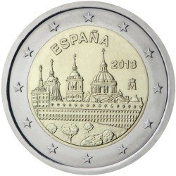 España 2013 2 € euros conmemorativos UNESCO Monasterio del Escorial España 2013 2 € euros conmemorativos UNESCO Monasterio del Escorial