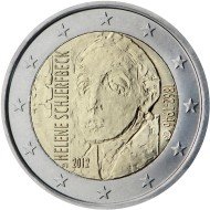 Finlandia 2012 2 € euros conmemorativos  150 Av Helene Schjerfbeck