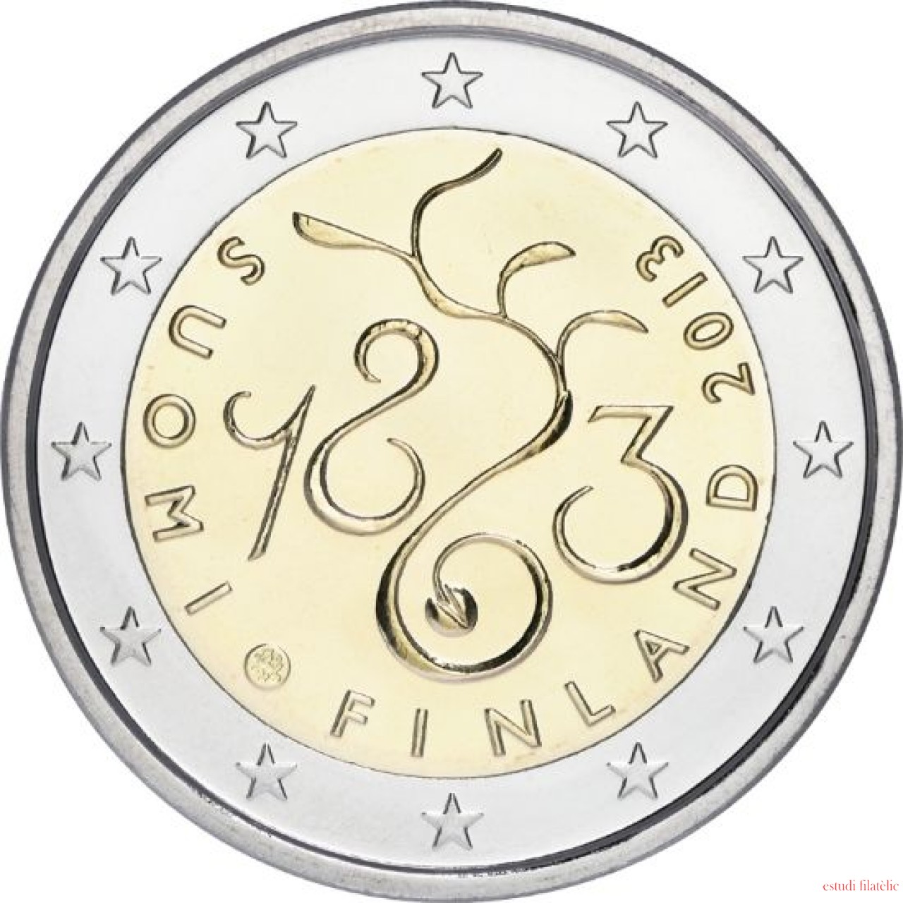 Finlandia 2 euros conmemorativos (Especial) 2013