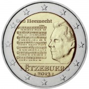 Luxemburgo 2013 2 € euros conmemorativos Himno nacional 