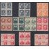 España Spain 731/40 Bl.4 1936/1938 Personajes bloque de 4 MNH