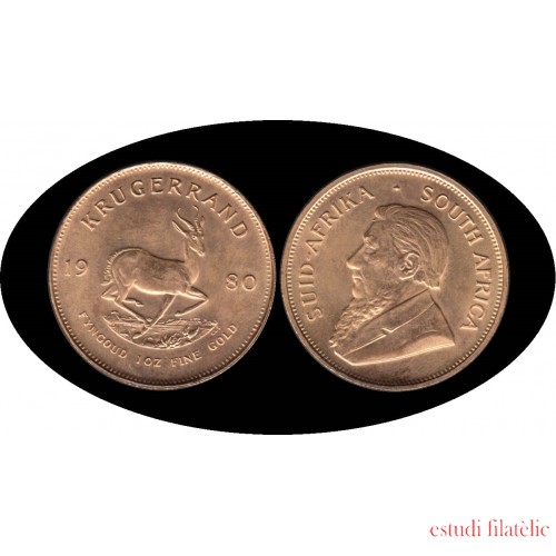 Sudafrica South Africa 1 Krugerrand 1980  Oro Au