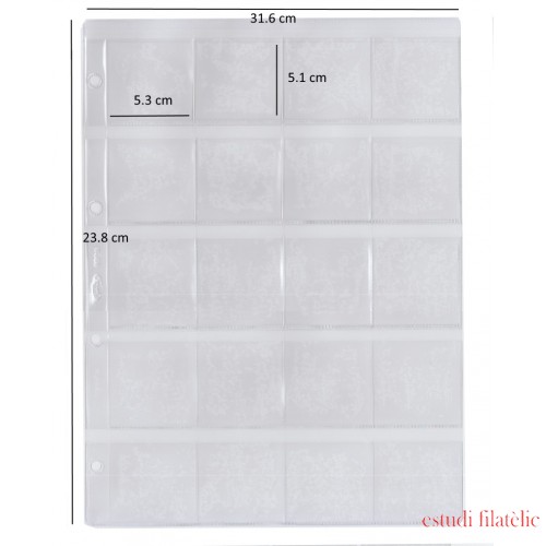 Pack De 10 Fundas De 6 Bolsillos De 9″×12" Modelo R - Alúa Cid - La