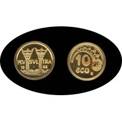 España Spain 10 Ecus 1989 Oro gold Au España Spain 10 Ecus 1989 Oro gold Au
