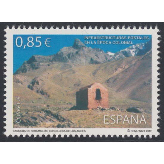 España Spain 4752 2012 Infraestructuras postales en la época colonial MNH España Spain 4752 2012 Infraestructuras postales en la época colonial MNH