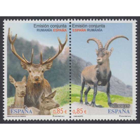 España Spain 4753/54 2012 Emisión Conjunta España-Rumanía MNH España Spain 4753/54 2012 Emisión Conjunta España-Rumanía MNH